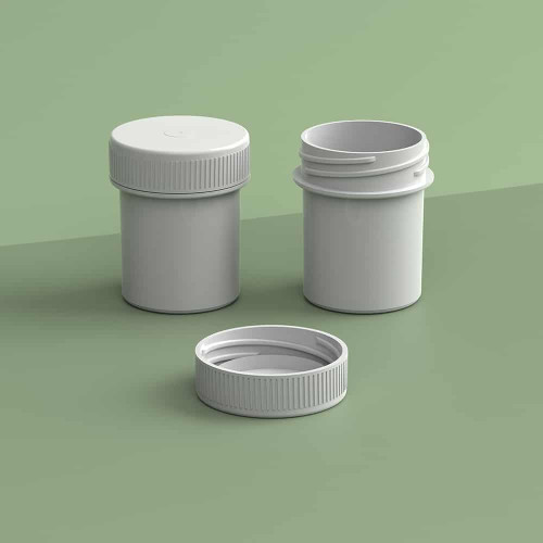 EP-3305 Plant-Based Screw Top Jar – Sustainable Container and Cap - 2500 Quantity