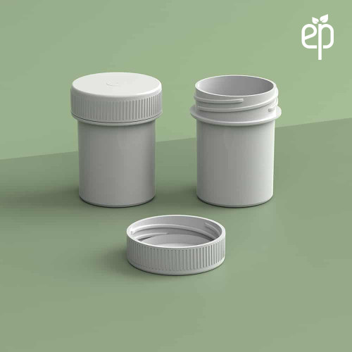 EP-3306 Plant-Based Screw Top Jar – Sustainable Container and Cap - 2500 Quantity