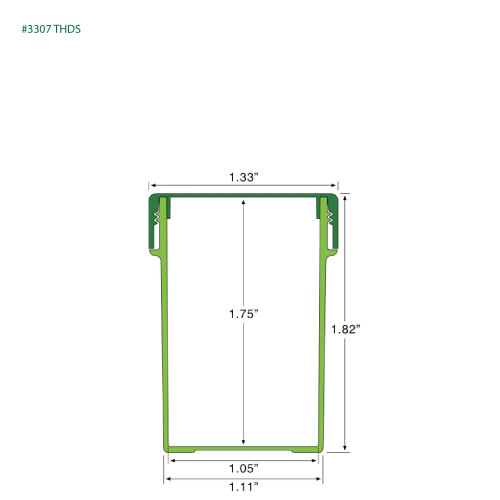 EP-3307 Plant-Based Screw Top Jar – Sustainable Container and Cap - 2500 Quantity