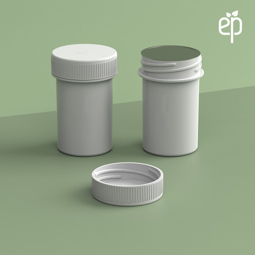 EP-3308 Plant-Based Screw Top Jar – Sustainable Container and Cap - 2500 Quantity