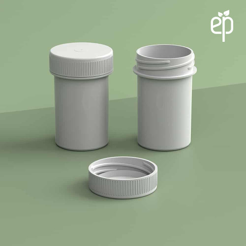 EP-3308 Plant-Based Screw Top Jar – Sustainable Container and Cap - 2500 Quantity