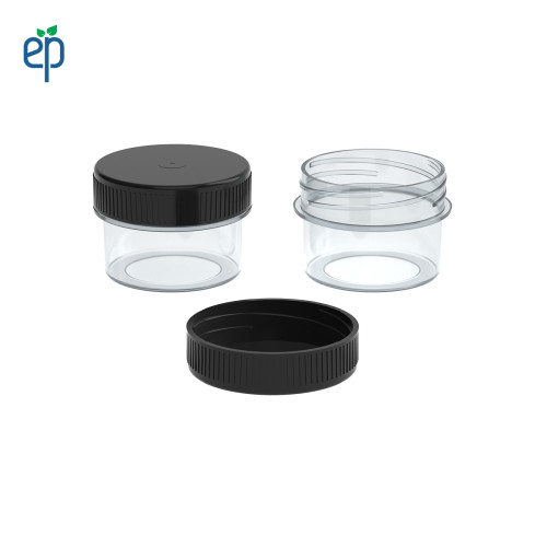 PP-3803 Small Threaded Screw Top Vials and Caps - 2500 Quantity