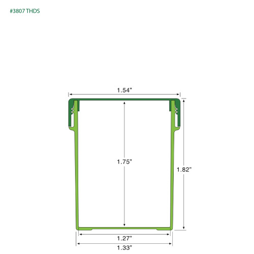 PP-3807 Small Threaded Screw Top Vials and Caps - 2500 Quantity