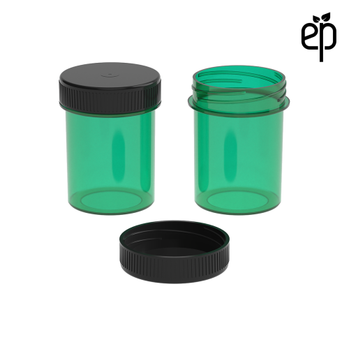 PP-3808 Small Threaded Screw Top Vials and Caps - 2500 Quantity