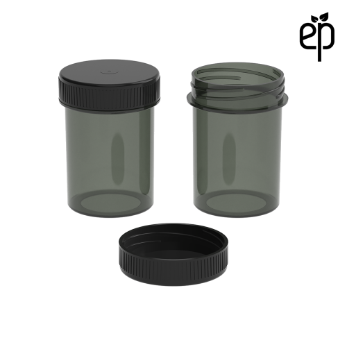 PP-3809 Small Threaded Screw Top Vials and Caps - 2500 Quantity