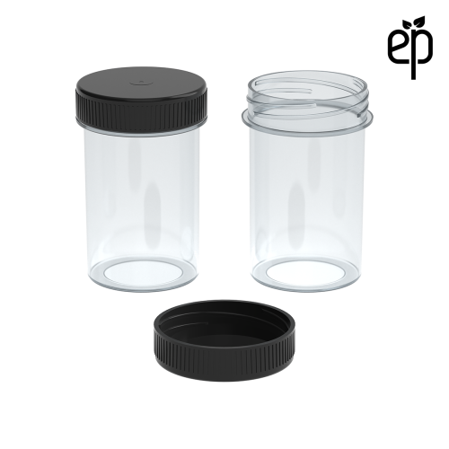 PP-3811 Small Threaded Screw Top Vials and Caps - 2500 Quantity