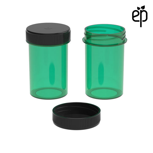 PP-3811 Small Threaded Screw Top Vials and Caps - 2500 Quantity