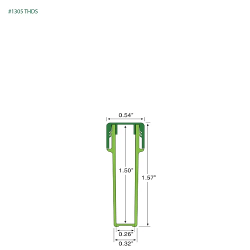 PP-1305 Small Threaded Screw Top Vials and Caps - 2500 Quantity