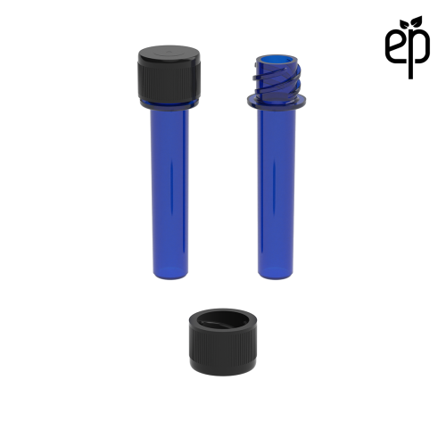 PP-1309 Small Threaded Screw Top Vials and Caps - 2500 Quantity