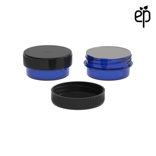 PP-4301 Small Threaded Screw Top Vials and Caps - 2500 Quantity