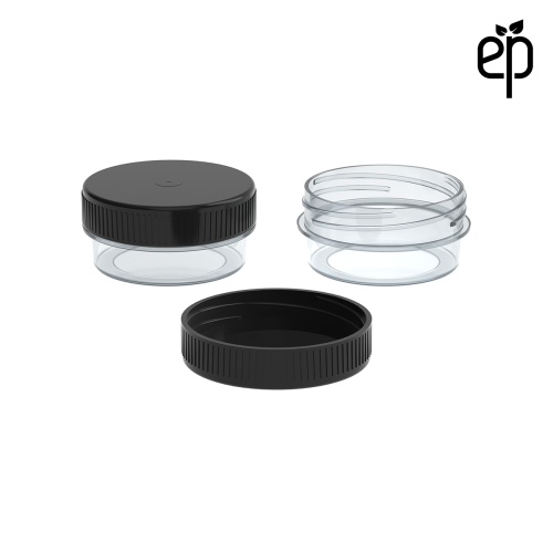 PP-4301 Small Threaded Screw Top Vials and Caps - 2500 Quantity