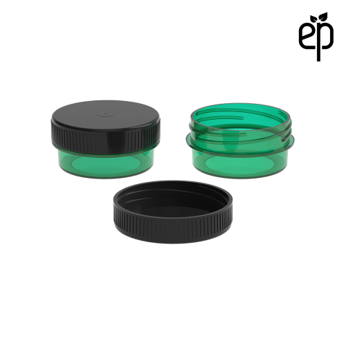 PP-4301 Small Threaded Screw Top Vials and Caps - 2500 Quantity
