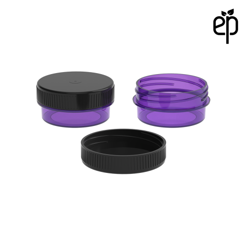 PP-4301 Small Threaded Screw Top Vials and Caps - 2500 Quantity
