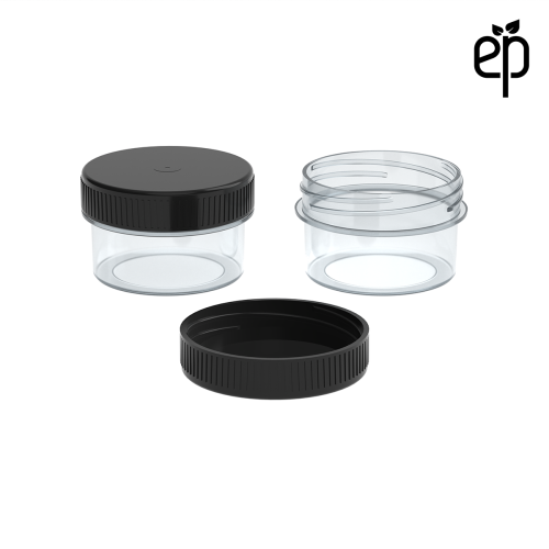 PP-4303 Small Threaded Screw Top Vials and Caps - 2500 Quantity