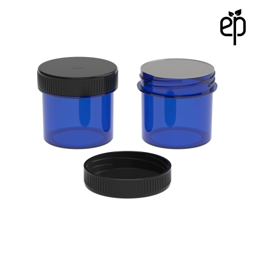 PP-4305 Small Threaded Screw Top Vials and Caps - 2500 Quantity