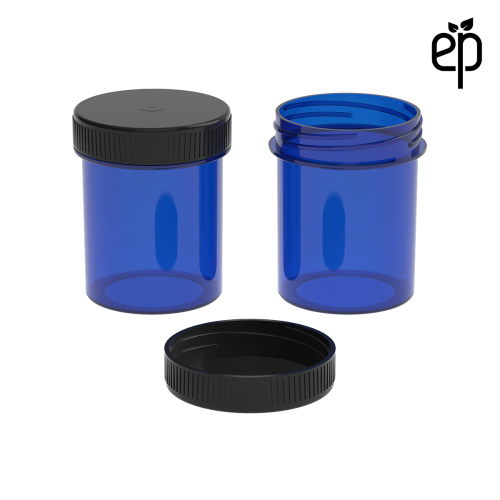 PP-4309 Small Threaded Screw Top Vials and Caps - 2500 Quantity