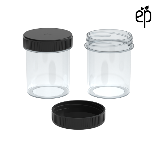 PP-4309 Small Threaded Screw Top Vials and Caps - 2500 Quantity
