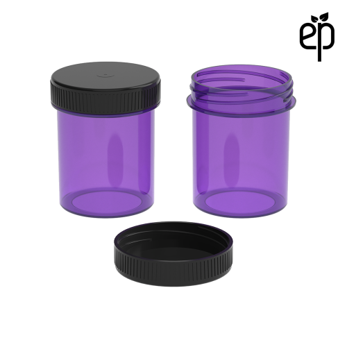 PP-4309 Small Threaded Screw Top Vials and Caps - 2500 Quantity