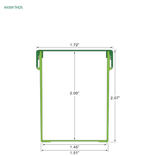 PP-4309 Small Threaded Screw Top Vials and Caps - 2500 Quantity
