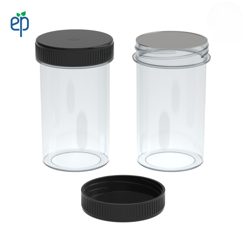 PP-4314 Small Threaded Screw Top Vials and Caps - 2500 Quantity