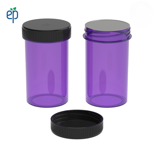 PP-4314 Small Threaded Screw Top Vials and Caps - 2500 Quantity