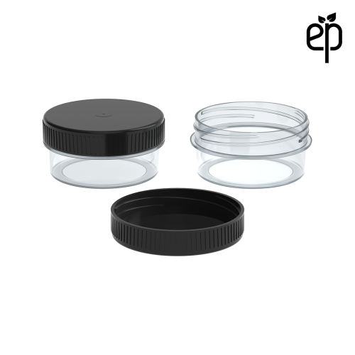 PP-4802 Small Threaded Screw Top Vials and Caps - 2500 Quantity