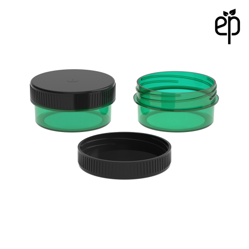 PP-4802 Small Threaded Screw Top Vials and Caps - 2500 Quantity