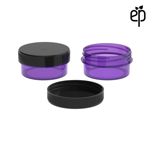 PP-4802 Small Threaded Screw Top Vials and Caps - 2500 Quantity