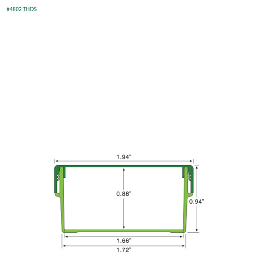 PP-4802 Small Threaded Screw Top Vials and Caps - 2500 Quantity
