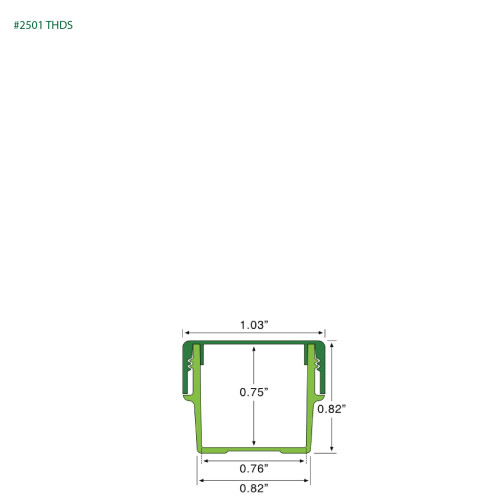 PP-2501 Small Threaded Screw Top Vials and Caps - 2500 Quantity