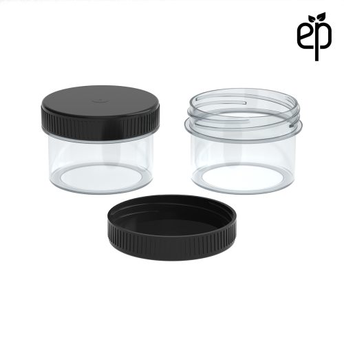 PP-4804 Small Threaded Screw Top Vials and Caps - 2500 Quantity