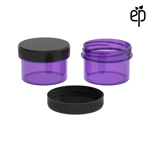 PP-4804 Small Threaded Screw Top Vials and Caps - 2500 Quantity