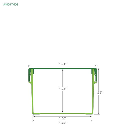 PP-4804 Small Threaded Screw Top Vials and Caps - 2500 Quantity