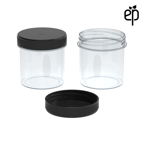 PP-4808 Small Threaded Screw Top Vials and Caps - 2500 Quantity