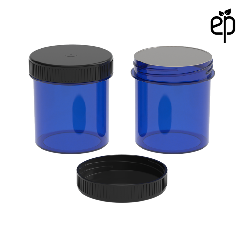 PP-4809 Small Threaded Screw Top Vials and Caps - 2500 Quantity