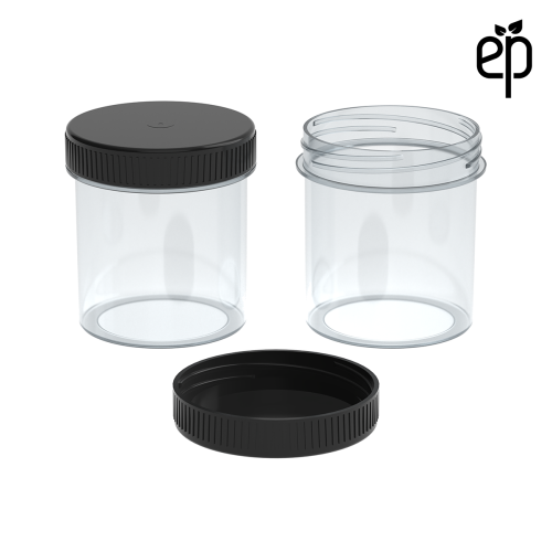 PP-4809 Small Threaded Screw Top Vials and Caps - 2500 Quantity