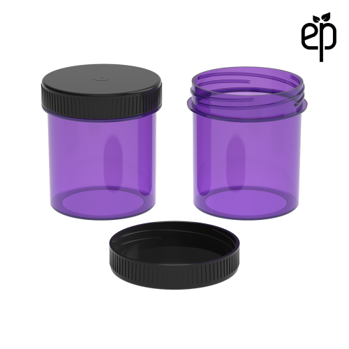 PP-4809 Small Threaded Screw Top Vials and Caps - 2500 Quantity