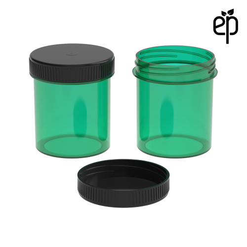 PP-4810 Small Threaded Screw Top Vials and Caps - 2500 Quantity