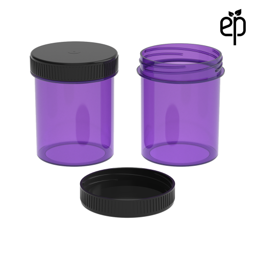 PP-4811 Small Threaded Screw Top Vials and Caps - 2500 Quantity