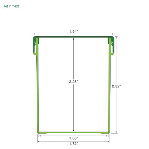 PP-4811 Small Threaded Screw Top Vials and Caps - 2500 Quantity