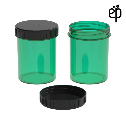 PP-4812 Small Threaded Screw Top Vials and Caps - 2500 Quantity