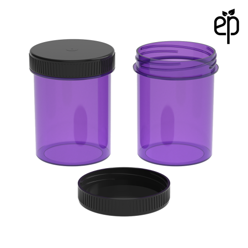 PP-4812 Small Threaded Screw Top Vials and Caps - 2500 Quantity