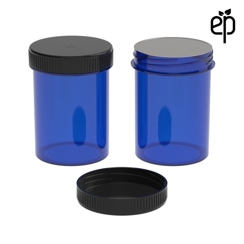 PP-4813 Small Threaded Screw Top Vials and Caps - 2500 Quantity