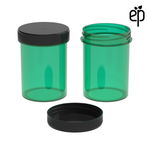 PP-4813 Small Threaded Screw Top Vials and Caps - 2500 Quantity