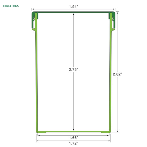 PP-4814 Small Threaded Screw Top Vials and Caps - 2500 Quantity