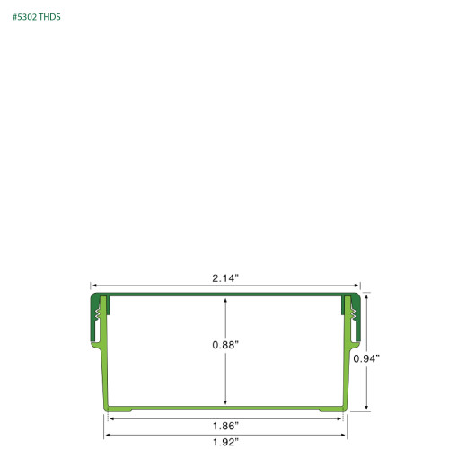 PP-5302 Small Threaded Screw Top Vials and Caps - 2500 Quantity