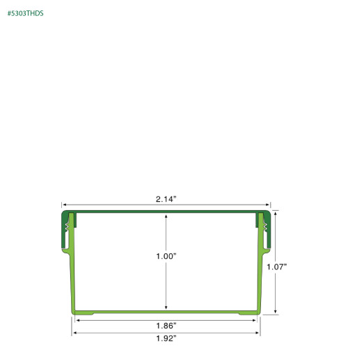 PP-5303 Small Threaded Screw Top Vials and Caps - 2500 Quantity