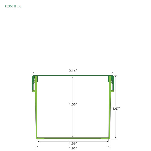 PP-5306 Small Threaded Screw Top Vials and Caps - 2500 Quantity