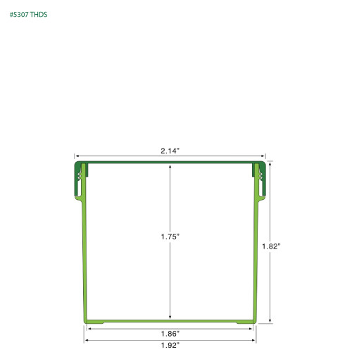 PP-5307 Small Threaded Screw Top Vials and Caps - 2500 Quantity