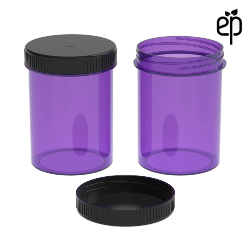 PP-5314 Small Threaded Screw Top Vials and Caps - 2500 Quantity